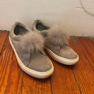 Steve Madden pom pom sneakers